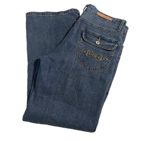 COS Denim Bootcut Leg Jeans 10 Petite - Picture 1 of 11